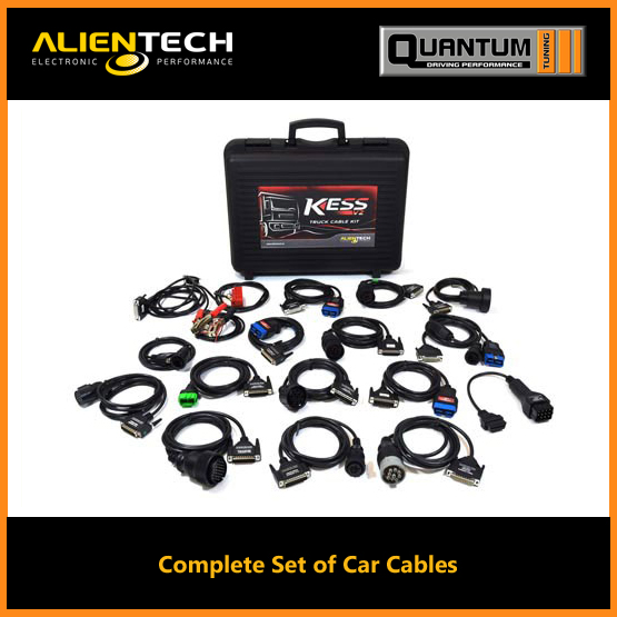 Complete Set of Cables Cars ECU Remapping and Chip Tuning Tools