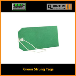 Green Strung Tags