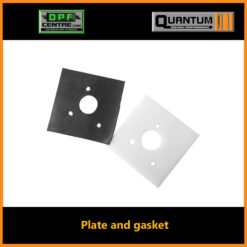 Plate and gasket